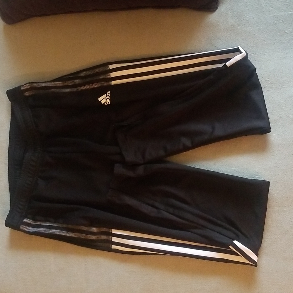 Medium Adidas track pants EUC
